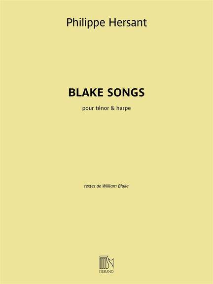 Philippe Hersant: Blake Songs