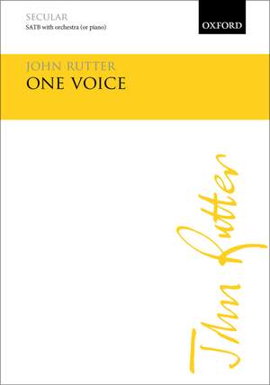 Rutter, John: One Voice