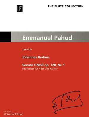 Brahms Johannes: Sonata op. 120/1
