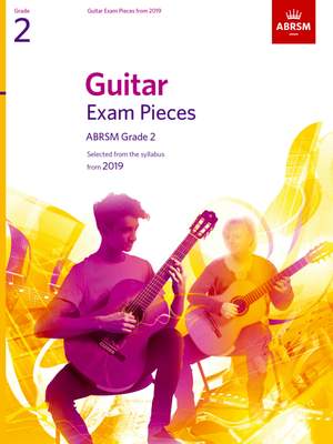 ABRSM: Guitar Exam Pieces from 2019, ABRSM Grade 2
