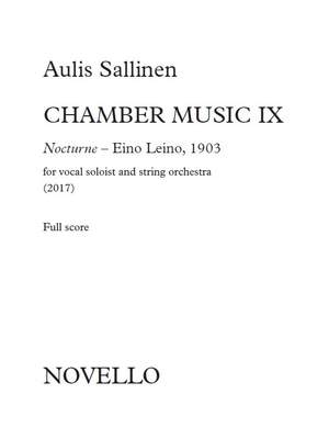 Aulis Sallinen: Chamber Music IX Nocturne
