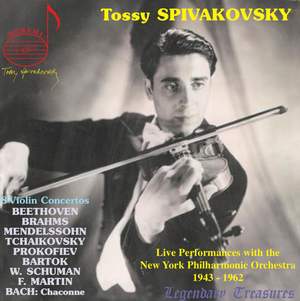 Tossy Spivakovsky Live 1943-62