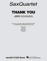 Jerry Dodgion: Thank You - Sax Quartet