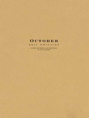 Eric Whitacre: October - String Orchestra