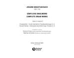Bach, JS: Complete Organ Works Volume 9 Product Image