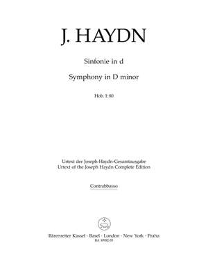Haydn, Joseph: Symphony in D minor Hob. I:80
