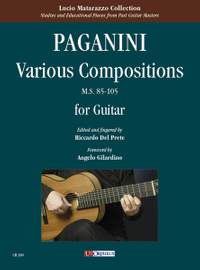 Paganini, N: Various Compositions MS85-105