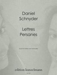 Schnyder, Daniel: Lettres Persanes