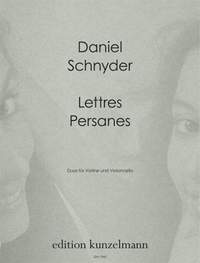 Schnyder, Daniel: Lettres Persanes