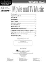 Movie and TV Music for Tenor Sax Product Image