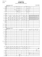 Ceunen, Felix: Gorcum, symphonic poem for French horn and wind orchestra Product Image