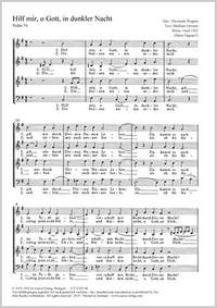 Wagner, Alexander: Hilf mir, o Gott, in dunkler Nacht