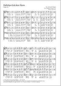 Wagner, Alexander: Halleluja Gott dem Herrn