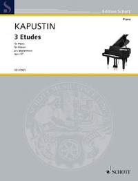 Kapustin, N: 3 Etudes op. 67