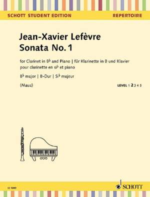 Lefèvre, J: Sonata No. 1