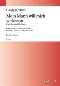 Kreisler, G: Mein Mann will mich verlassen