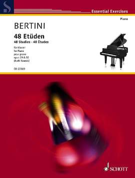 Bertini, H: 48 Etüden op. 29 und op. 32