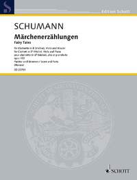 Schumann: Märchenerzählungen (4) for Clarinet, Viola & Piano, Op. 132