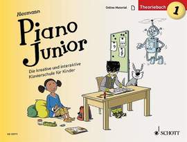 Heumann, H: Piano Junior: Theoriebuch 1 Vol. 1