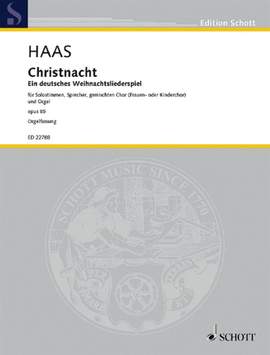 Haas, J: Christnacht op. 85