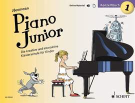 Heumann, H: Piano Junior: Konzertbuch 1 Vol. 1