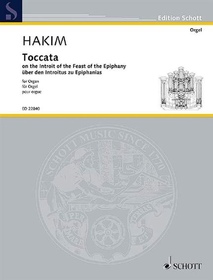 Hakim, N: Toccata