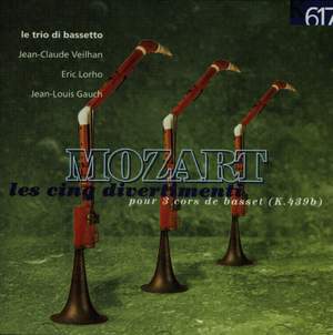 Mozart: Les 5 divertimenti, K. 439b Product Image