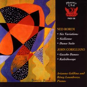 Rorem: 6 Variations, Sicilienne & Dance Suite - Corigliano, Jr.: Gazebo Dances & Kaléidoscope