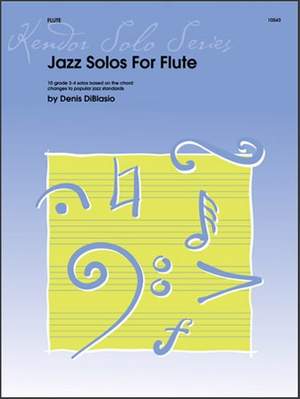 DiBlasio, D: Jazz Solos for Flute