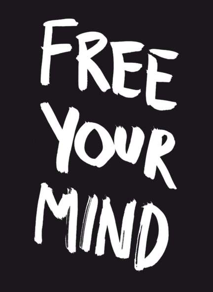 Free your Mind Postcard Block