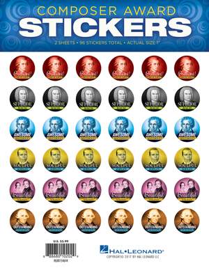 Composer Award Stickers