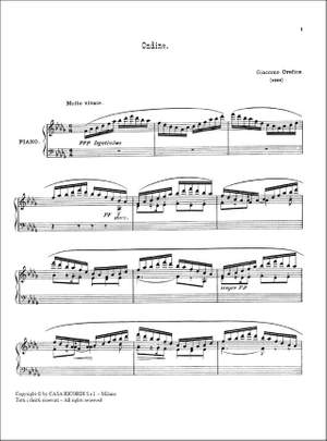 Giacomo Orefice: 2 Studi Da Concerto