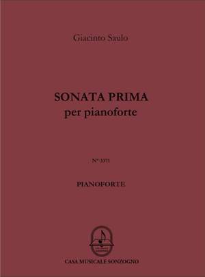 Giacinto Saulo: Sonata Prima