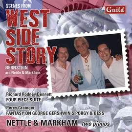 Bernstein, R R Bennett & Grainger: Works for 2 Pianos