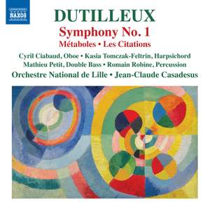 Dutilleux: Symphony No. 1