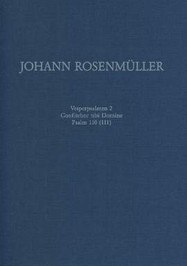 Rosenmueller, J: Vesperpsalmen 2 Vol. 9