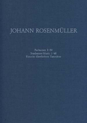 Rosenmueller, J: Paduanen 1-50 Studenten-Music 1-60 Band 28