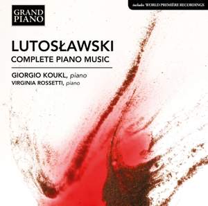 Lutoslawski: Complete Piano Music Product Image