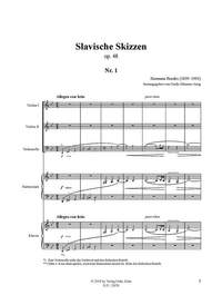 Bendix, H: Slavische Skizzen op.48