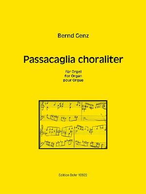 Genz, B: Passacaglia choraliter