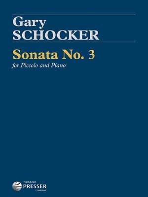 Gary Schocker: Sonata No. 3