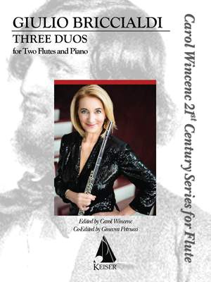 Giulio Briccialdi: Three Duos for Two Flutes and Piano