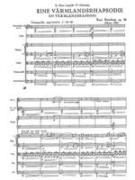 Atterberg, Kurt: A Värmland Rhapsody: “Around the Long Shores of Lake Löven” Op. 36 for orchestra Product Image