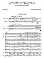 Casella, Alfredo: Notturno e Tarantella for orchestra Product Image