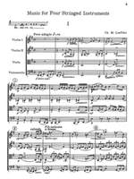 Loeffler, Charles Martin: Music for four stringed instruments Product Image