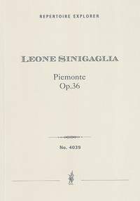 Sinigaglia, Leone: Piemonte op. 36 for orchestra