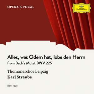 Bach: Alles, was Odem hat, lobe den Herrn - Finale Fugue, BWV 225 Product Image