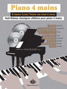 Bedric Smetana: 8 Themes Classiques Celebres Anacrouse Vol 1