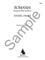 Romania! Fantasy for Flute and Piano Product Image