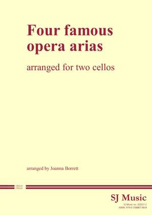 Borrett: cello duet arrangements of four famous opera arias